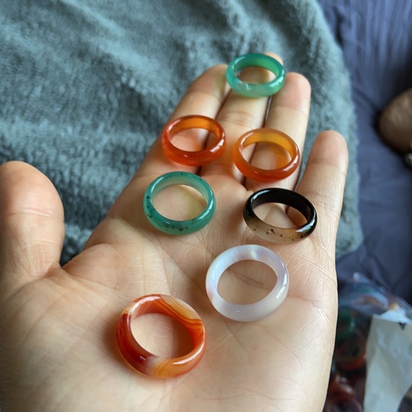 Natural Stone Rings - Picture 3 of 3